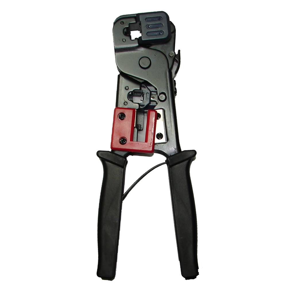 PONCHADORA CON CORTADORA DE CABLE, 4P/6P/8P, PARA RJ45/RJ11