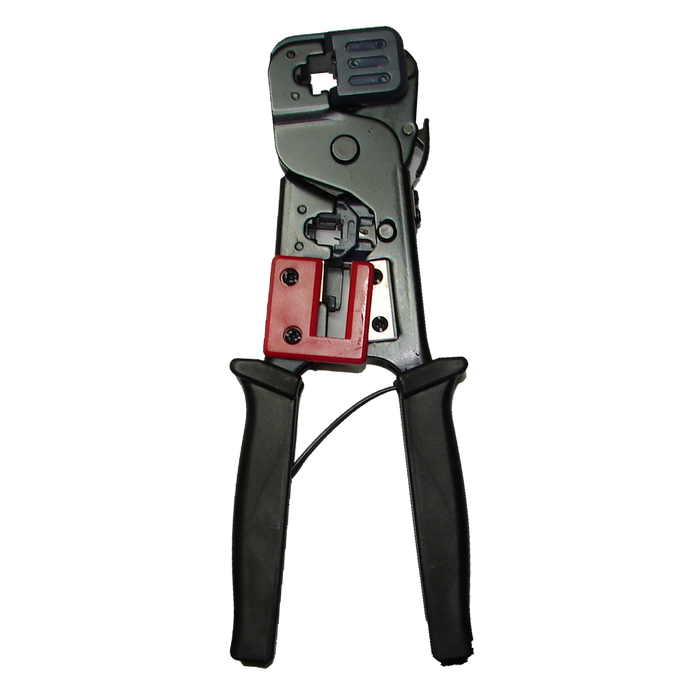 PONCHADORA CON CORTADORA DE CABLE, 4P/6P/8P, PARA RJ45/RJ11