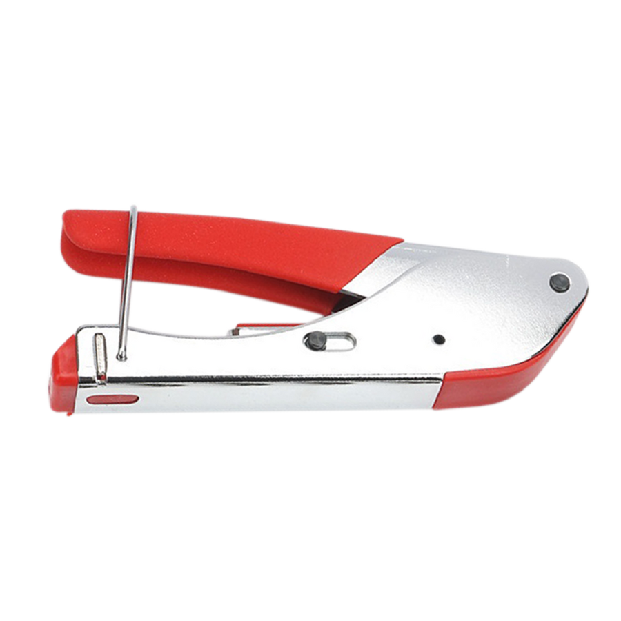 PONCHADORA Y COMPRENSION RG59, RG6 F MANGO ROJO