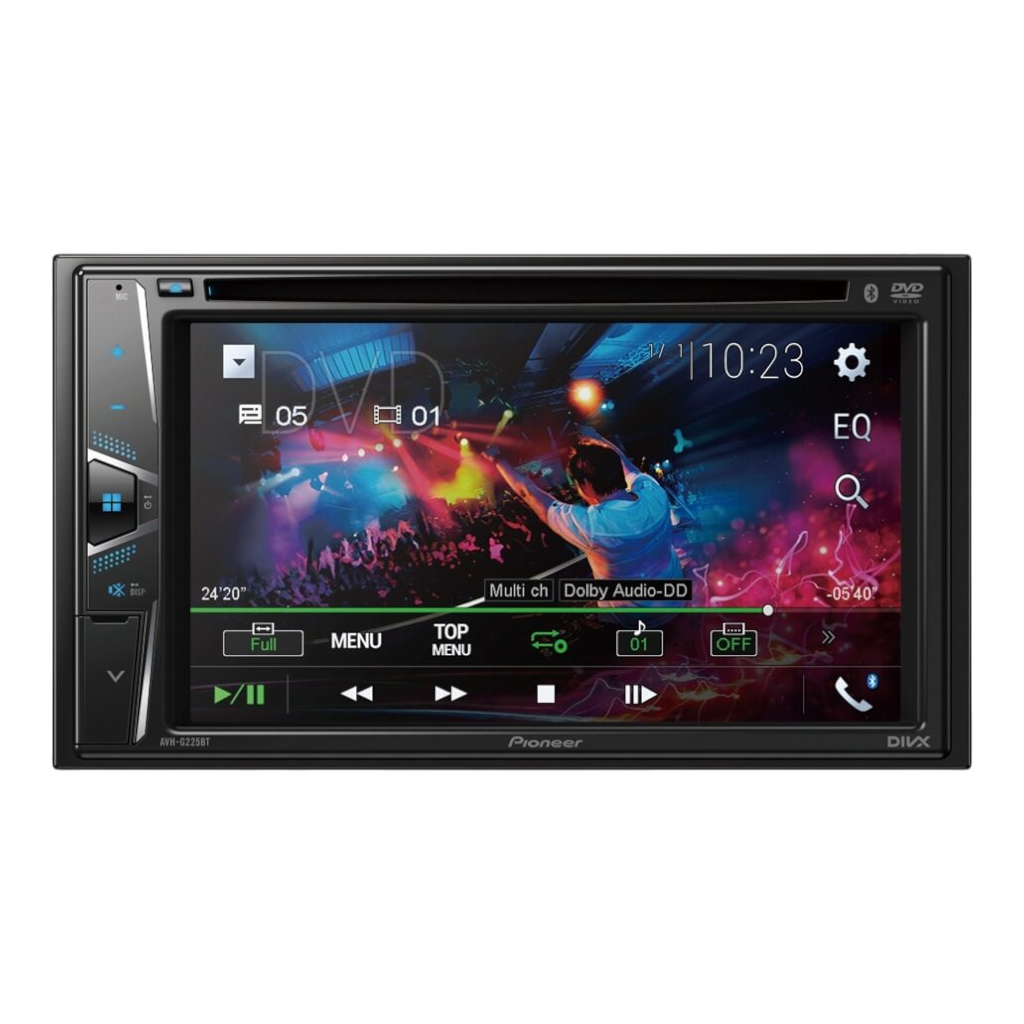 Radio de carro con pantalla, 6.2 pulg, Pioneer