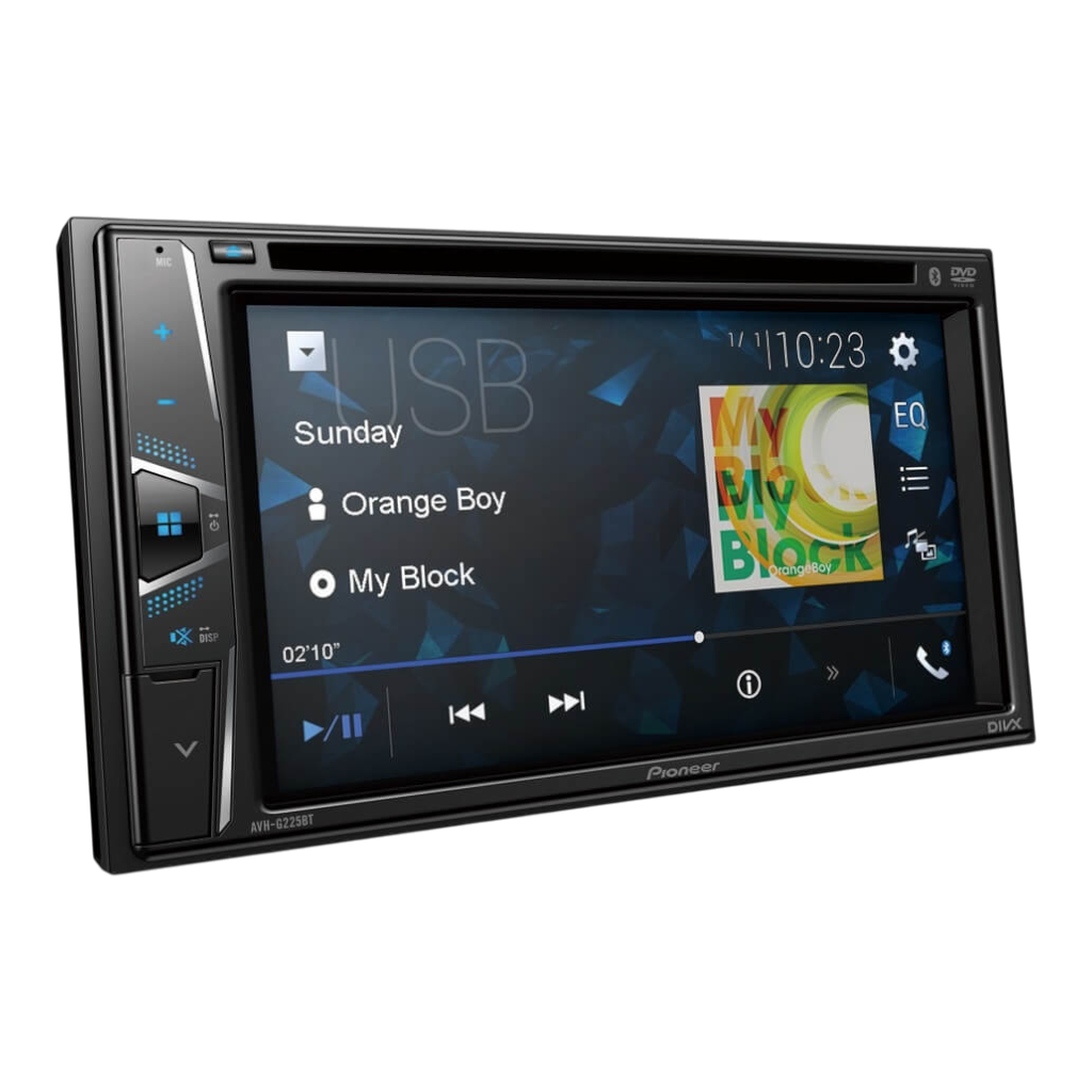Radio de carro con pantalla, 6.2 pulg, Pioneer