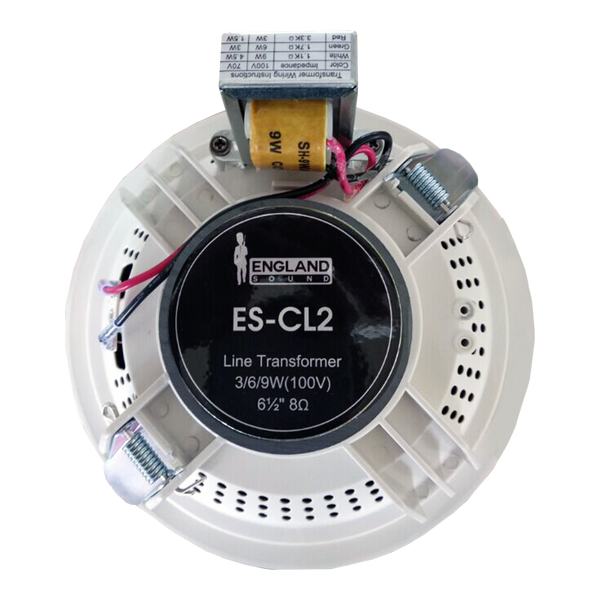 PARLANTE PARA TUMBADO, PASIVO, 6.5 PULG. CON TRANSFORMADOR, 100V, 3W-6W-9W, 93DB