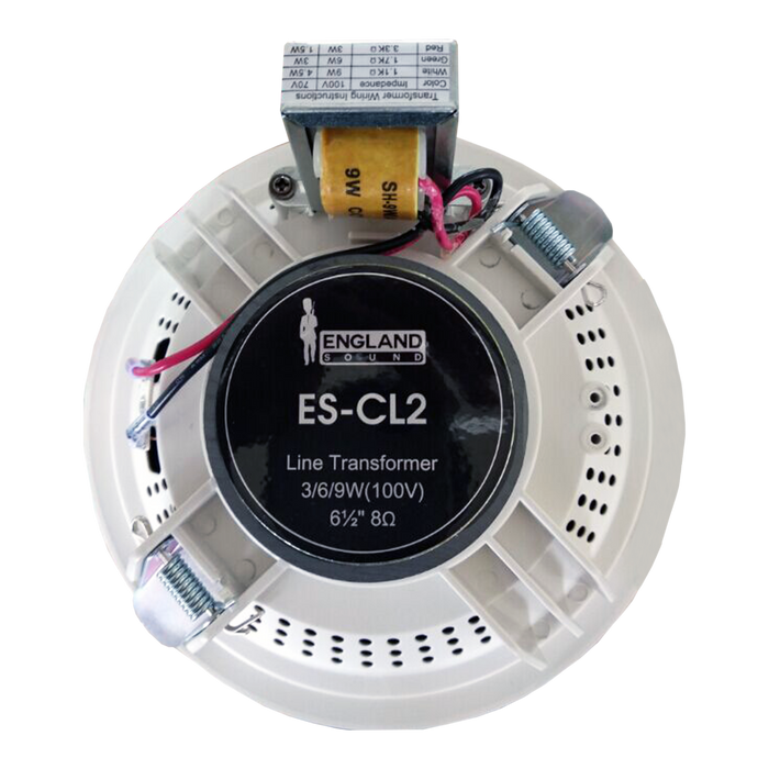 PARLANTE PARA TUMBADO, PASIVO, 6.5 PULG. CON TRANSFORMADOR, 100V, 3W-6W-9W, 93DB