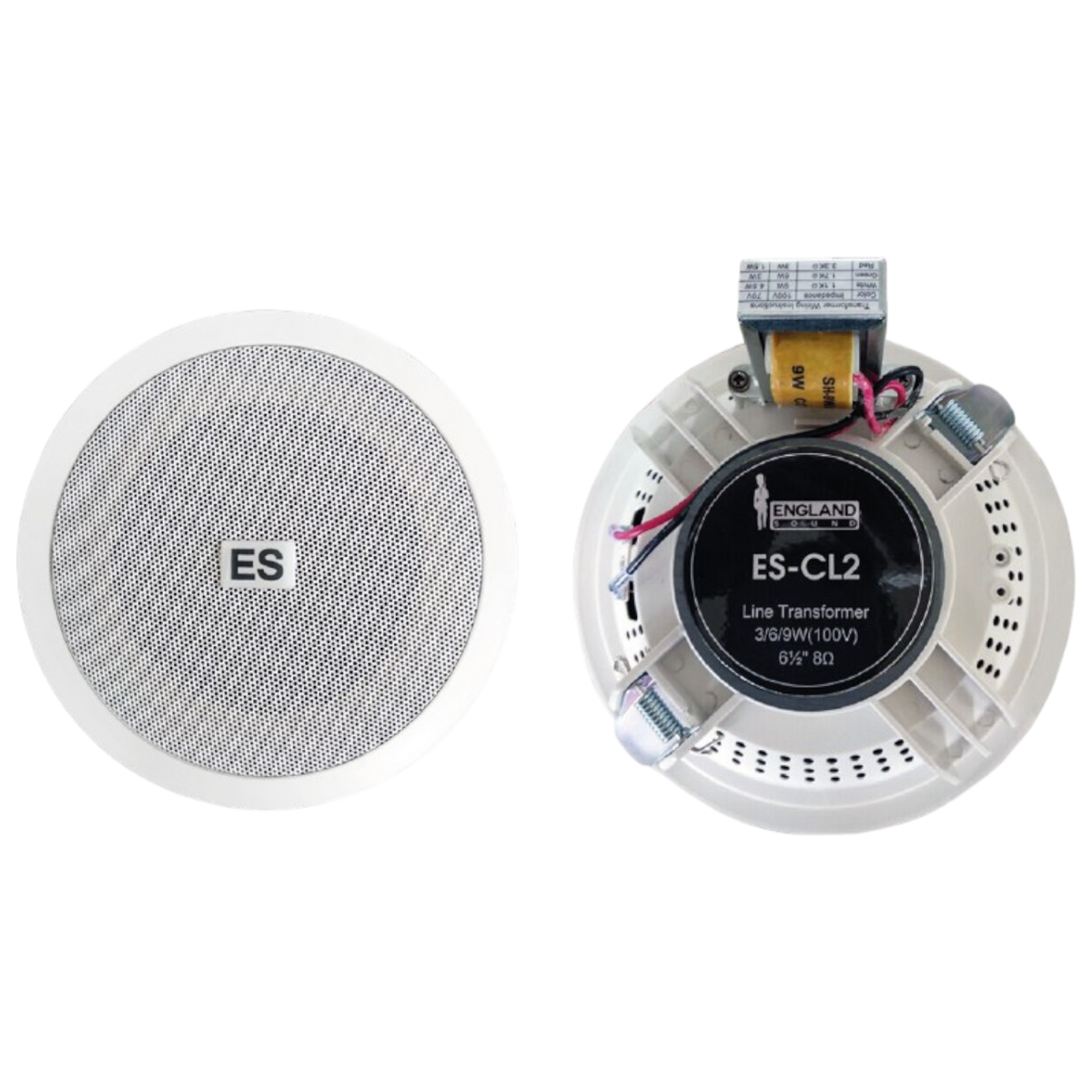 PARLANTE PARA TUMBADO, PASIVO, 6.5 PULG. CON TRANSFORMADOR, 100V, 3W-6W-9W, 93DB