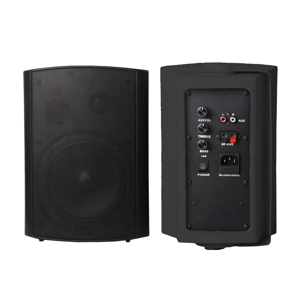 PARLANTES AMBIENTALES DE PARED, ACTIVO Y PASIVO, 5 PULG., 20W, 87 DB