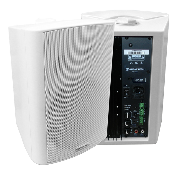 PARLANTES AMBIENTALES, ACTIVO Y PASIVO, DE PARED, 6 PULG., 25W X 2, 89DB