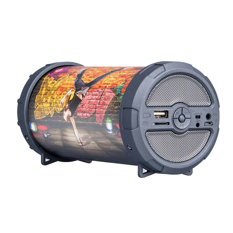 MTK, Parlante Portátil 3 W, P5030 GRIS, Bluetooth, Recargable