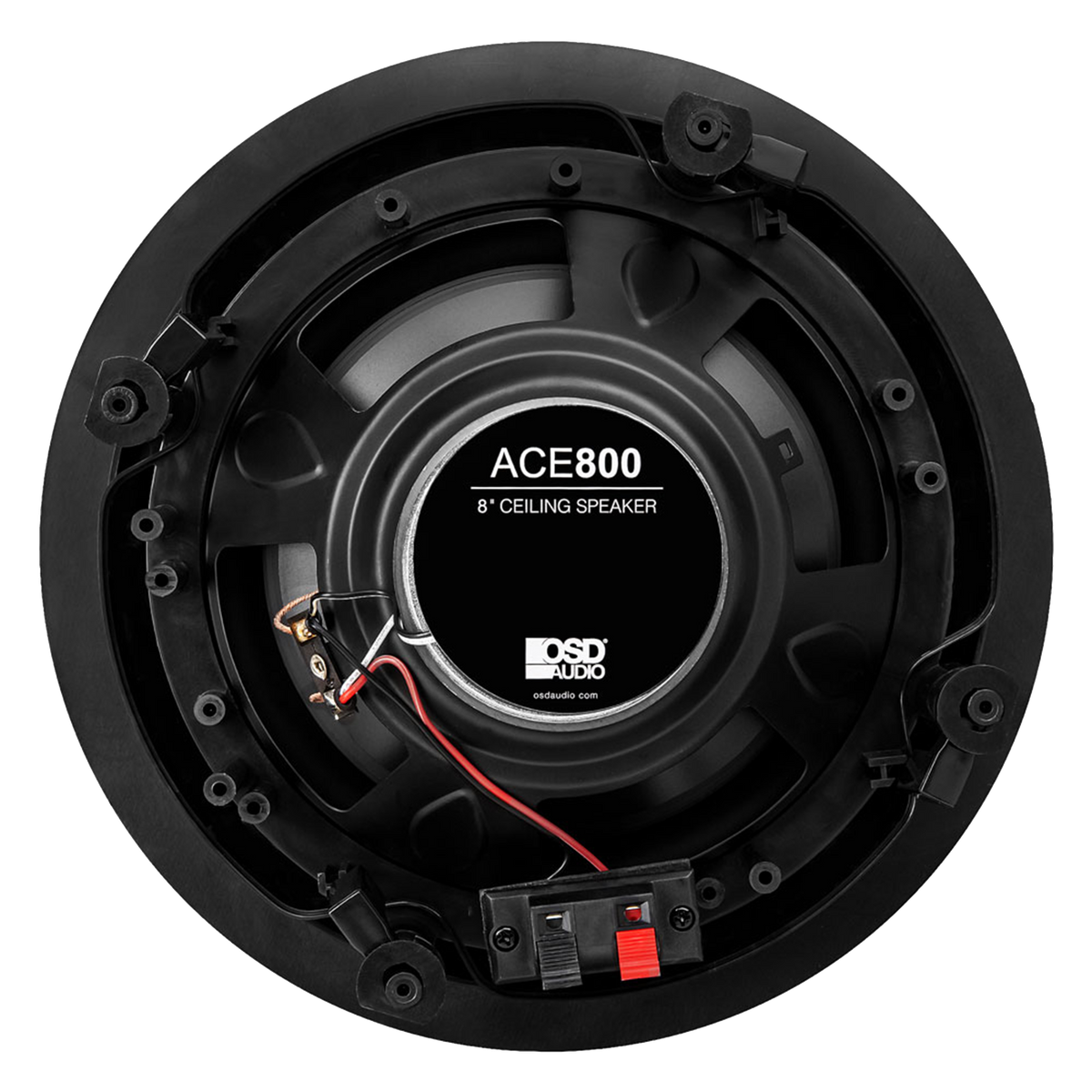 PAR DE PARLANTES PARA TUMBADO, PASIVOS, 8 PULG., 120W, 87DB, 8OHM, REJILLA MAGNETICA
