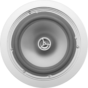 PAR DE PARLANTES PARA TUMBADO, PASIVOS, 8 PULG., 150W, 90DB, 8OHM, REJILLA CLASICA, RESISTENCIA EN AMBIENTE HUMEDOS