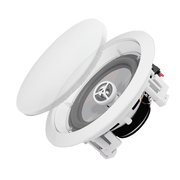 PAR DE PARLANTES PARA TUMBADO, PASIVOS, 8 PULG., 150W, 90DB, 8OHM, REJILLA CLASICA, RESISTENCIA EN AMBIENTE HUMEDOS