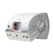 PAR DE PARLANTES BLANCOS DE PARED, PASIVOS, PARA EXTERIORES, 4 PULG., 200W, 91DB, 8OHM