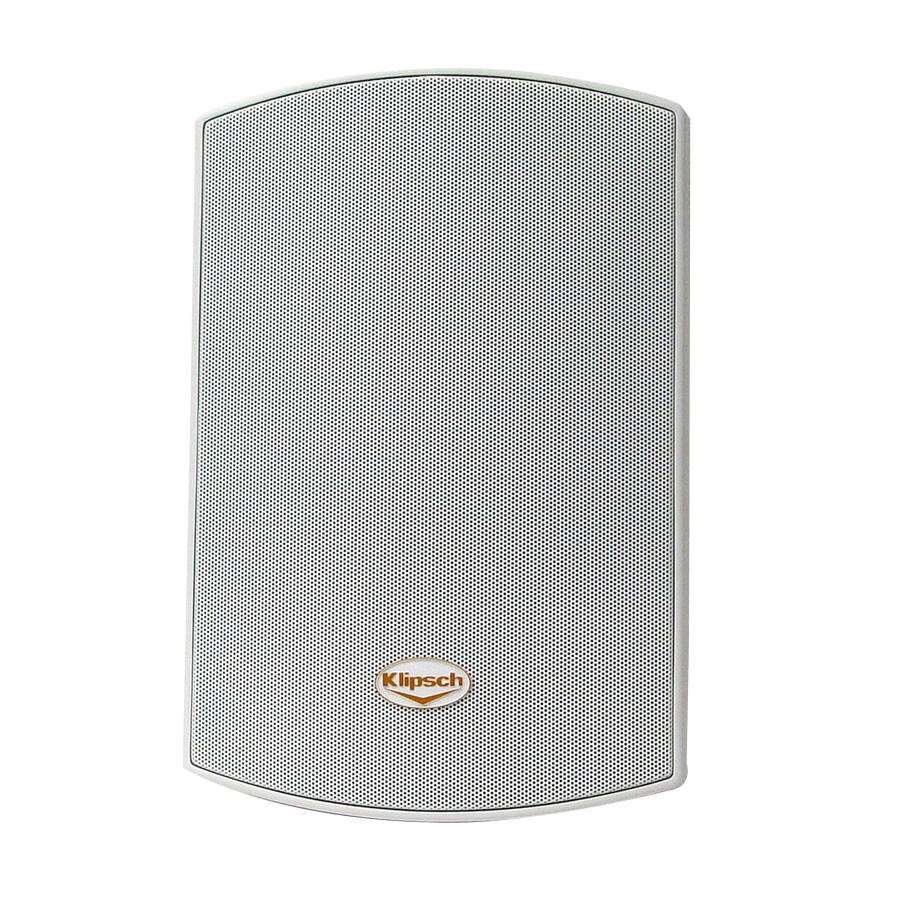 Parlantes de Pared Blancos, Pasivos, 5.25 Pulg, Klipsch