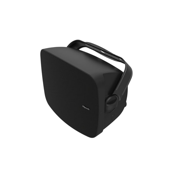 PAR DE PARLANTES NEGROS DE PARED, PASIVOS, PARA EXTERIORES, 5.25 PULG., 200W, 94DB, 8OHM