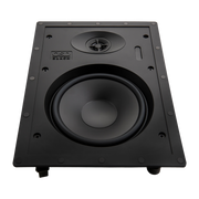 PAR DE PARLANTES DE PARED PARA INTERIORES SERIE BLACK, PASIVOS, FREC. 65HZ-20KHZ 6.5 PULG., 100W, 86DB, 8OHM