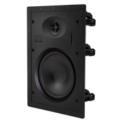PAR DE PARLANTES DE PARED PARA INTERIORES SERIE BLACK, PASIVOS, FREC. 65HZ-20KHZ 6.5 PULG., 100W, 86DB, 8OHM