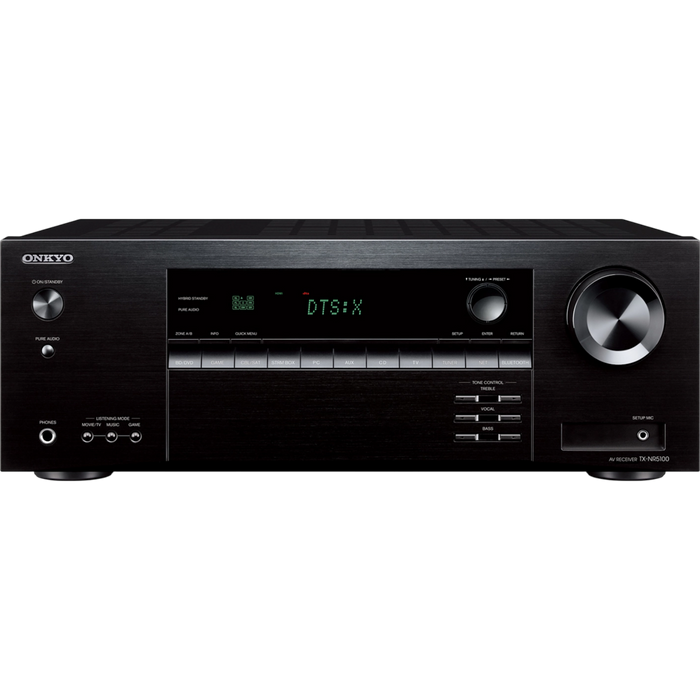 AMP HT 7.2 CH 8K, 7X165W, BT, WIFI, LAN, USB, HDMI, OPT, COAX, RCA, ONKYO MUSIC, ALEXA/GOOGLE.