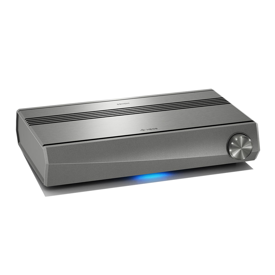AMPLIFICADOR PARA TEATRO EN CASA 5.1 CANALES, 5X100W, BT, WIFI, LAN, HDMI, OPTICO, COAXIAL, RCA, SISTEMA HEOS