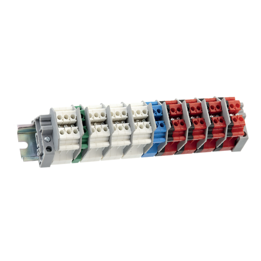 BLOQUE DE TERMINALES PARA MODULO C4-DIN-8DIM-E