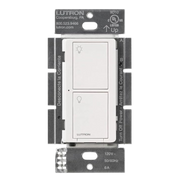 INTERRUPTOR DE 2 SERVICIOS INALAMBRICO RF, COLOR BLANCO