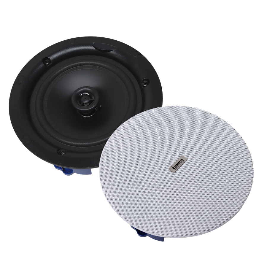PARLANTE PARA TUMBADO, PASIVO, 5.25 PULG. CON TRANSFORMADOR, 70V-100V, 10-15-20W, 89DB