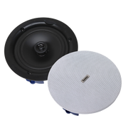 PARLANTE PARA TUMBADO CON REJILLA MAGNETICA, PASIVO, 5.25 PULG. CON TRANSFORMADOR, 70V-100V, 10-15-20W, 89DB