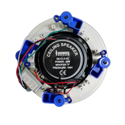 PARLANTE PARA TUMBADO CON REJILLA MAGNETICA, PASIVO, 5.25 PULG. CON TRANSFORMADOR, 70V-100V, 10-15-20W, 89DB