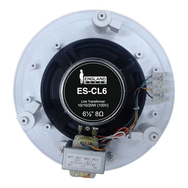PARLANTE PARA TUMBADO, PASIVO, 6.5 PULG. CON TRANSFORMADOR, 100V, 10-15-20W, 89DB