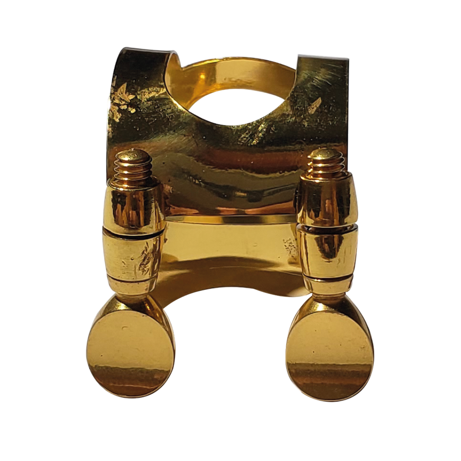 ABRAZADERA PARA BOQUILLA DE SAXOFON, METALCROMADO