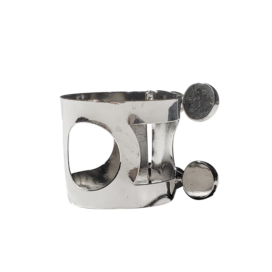ABRAZADERA PARA BOQUILLA DE CLARINETE, METALCROMADO