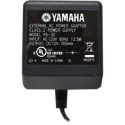 ADAPTADOR DE CORRIENTE FIJA, 12V, 1.5A, PARA TECLADOS: PSR F51. PSR-E263, PSR-E363