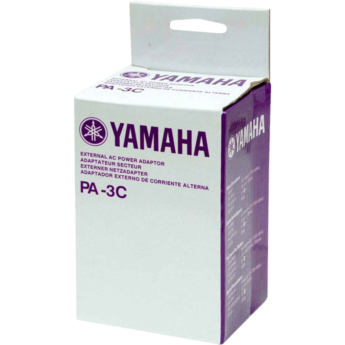 ADAPTADOR DE CORRIENTE FIJA, 12V, 1.5A, PARA TECLADOS: PSR F51. PSR-E263, PSR-E363