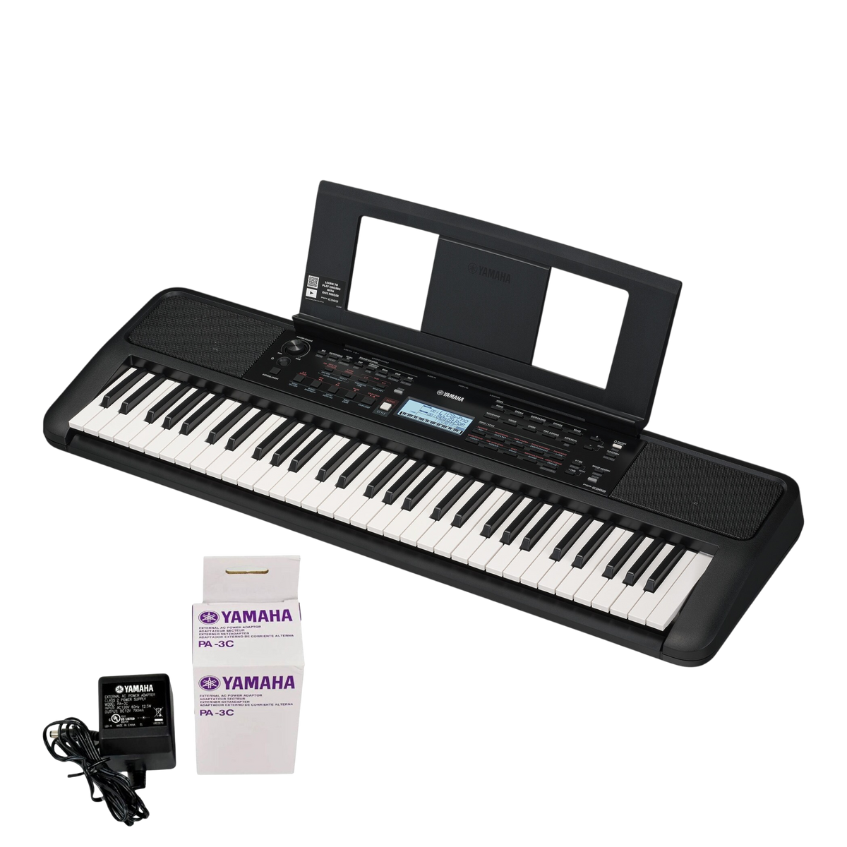 TECL 61 T, 622 TIMB, 205 EST DE ACOMP AUT, USB TO HOST, ENTRADA AUX., ADAP, COLOR NEGRO