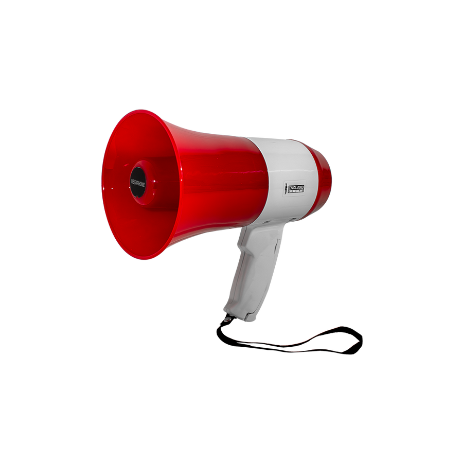 England Sound, Megáfono Profesional, Batería Recargable, 10W, Bluetooth, ES-10MF