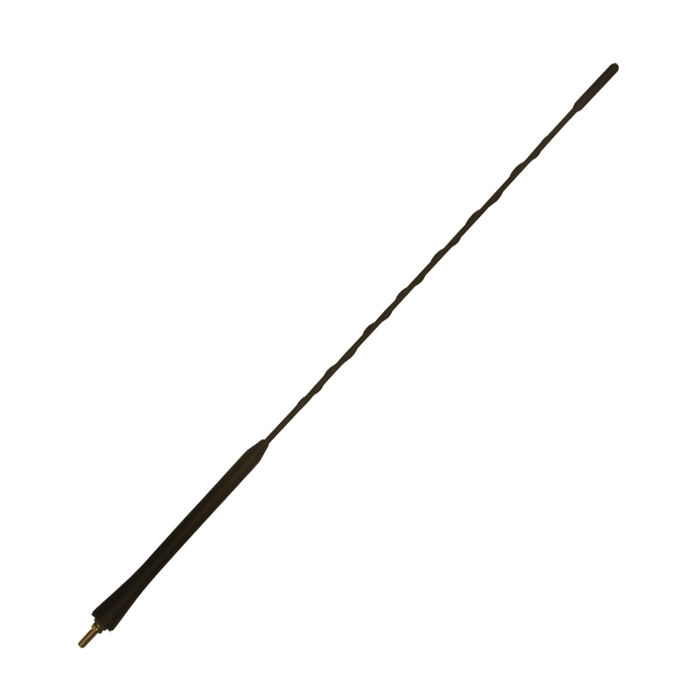 Antena para Carro 41 cm Longitud de Antena, Punta de Goma, 1 Tramos, Con Espiga o látigo, ACOUSTIC BRT-37397