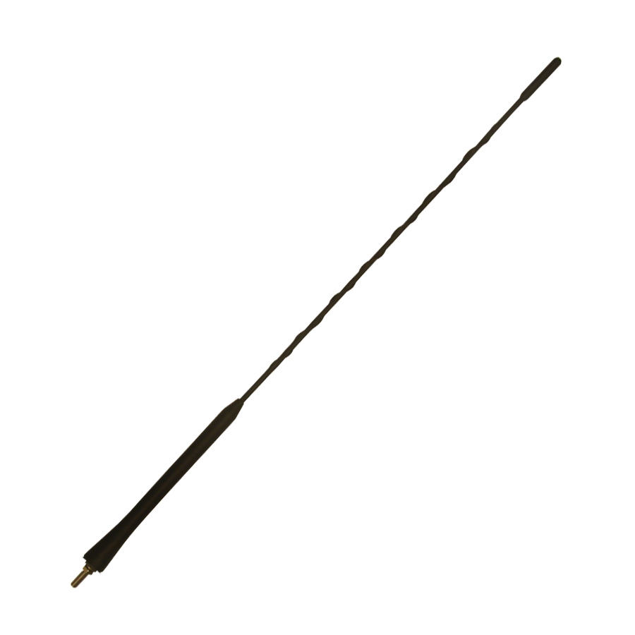 Antena para Carro 41 cm Longitud de Antena, Punta de Goma, 1 Tramos, Con Espiga o látigo, ACOUSTIC BRT-37397