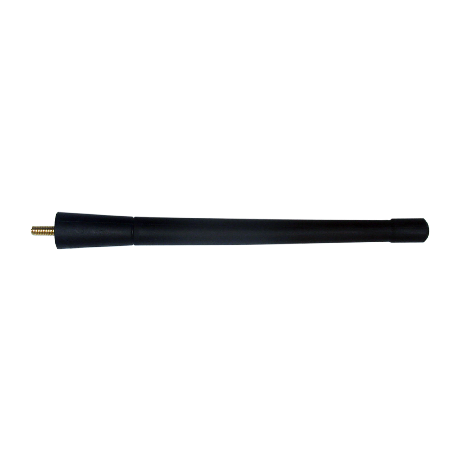 ANTENA PARA CARRO, PUNTA Y BASE PLASTICA, TAMAÑO 17.9 CM, VW, FIAT, PEUGOT, CITROEN, RENAULT