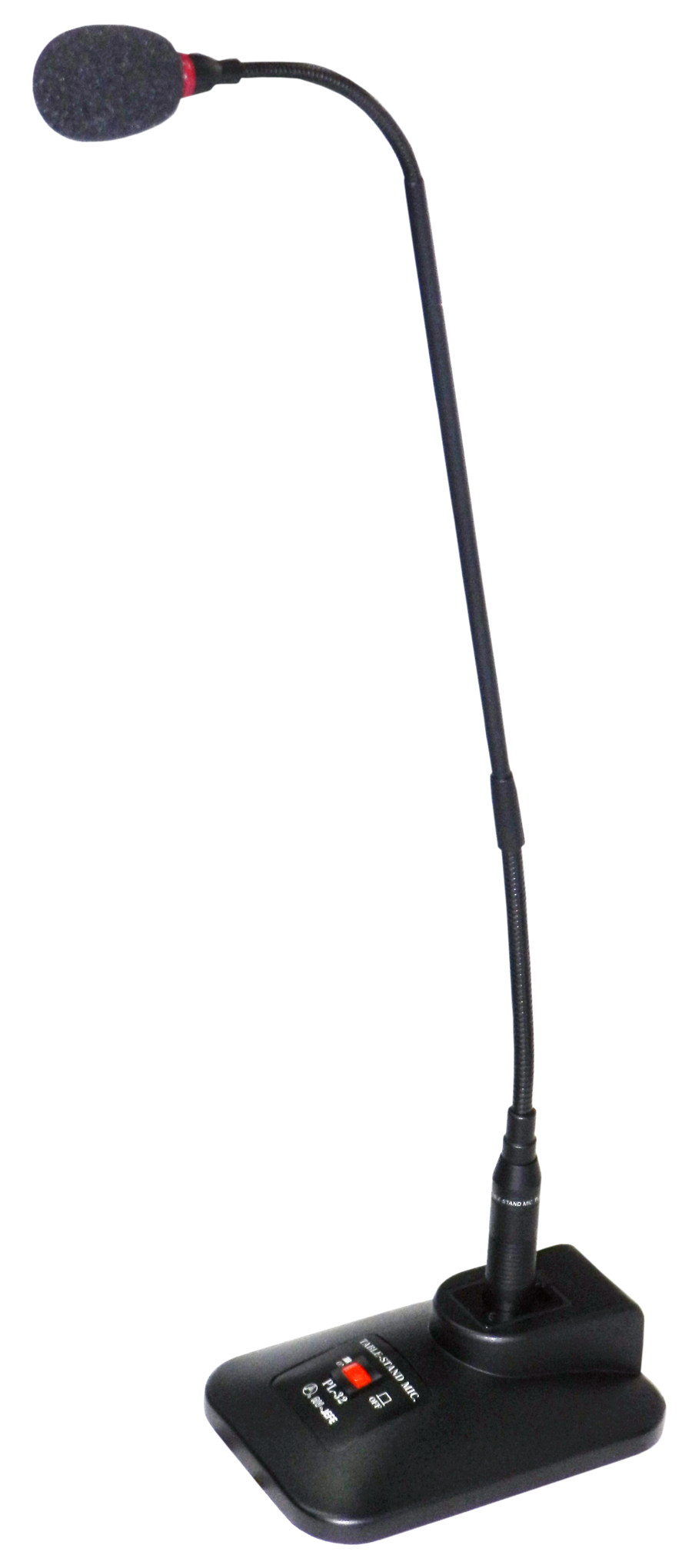 MICROFONO DE CUELLO FLEXIBLE, CON INTERRUPTOR, CONECTOR XLR