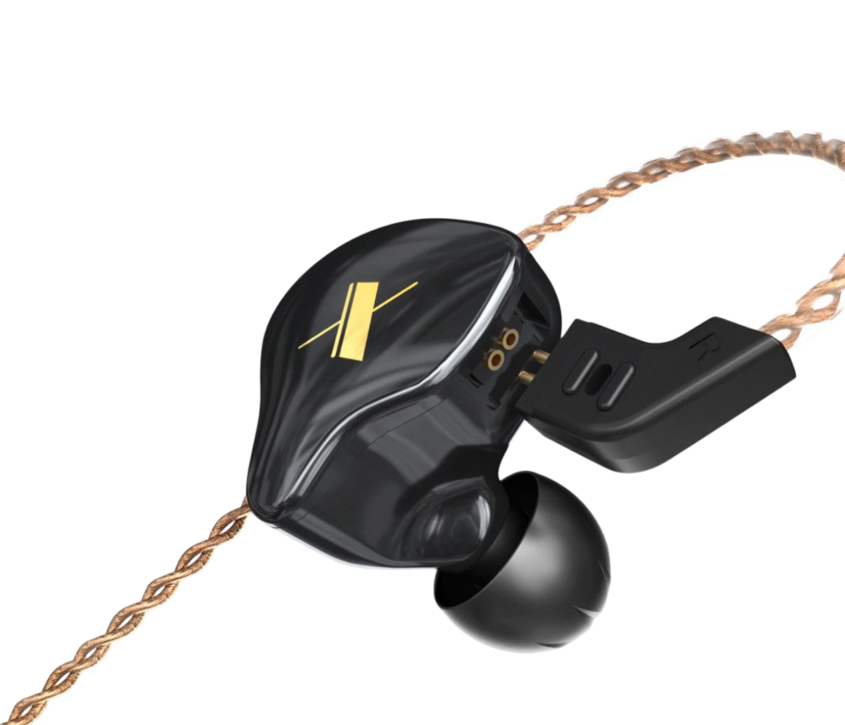 AUDIFONOS IN EAR, 1D DINAMICO 10MM, 112DB, 3.5MM DESMONTABLE, FREC 10HZ - 20 KHZ