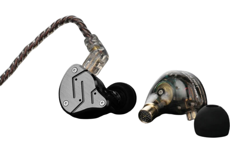 AUDIFONOS IN EAR, 2D DINAMICO 10MM, 112DB, 3.5MM DESMONTABLE, FREC 7HZ - 40 KHZ