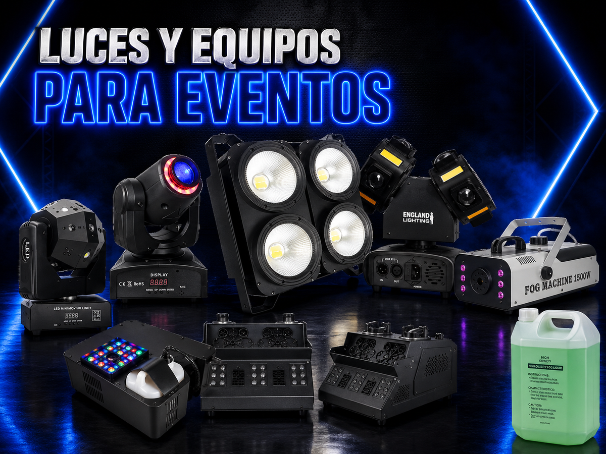 Luces y Equipos para Eventos